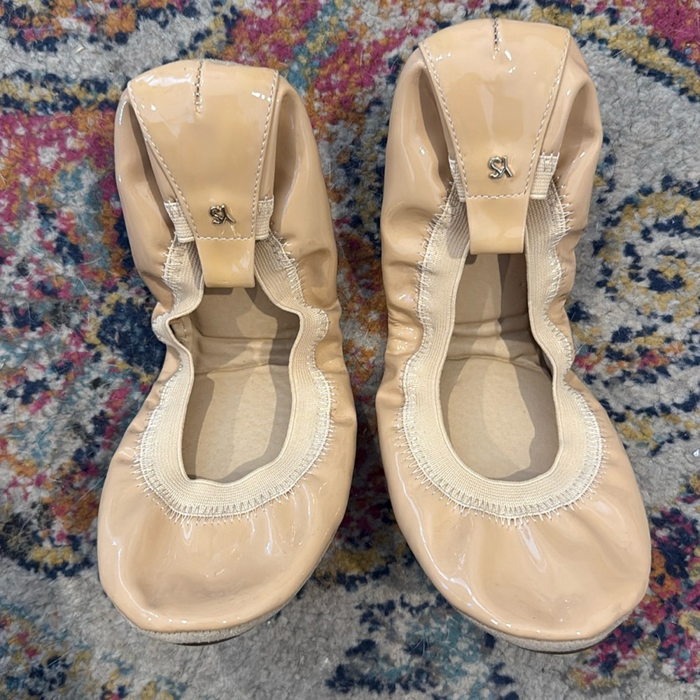 Yosi Samra Foldable Ballet Flats